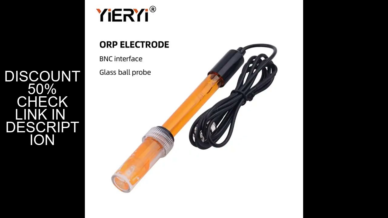 yieryi ORP Replacement Probe Aquarium Hydroponic Laboratory Electrode Oxidation-Reduction Potential