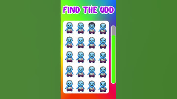 Only 1% Can Find the Odd Emoji! 🔎 Quiz #howgoodareyoureyes #shorts