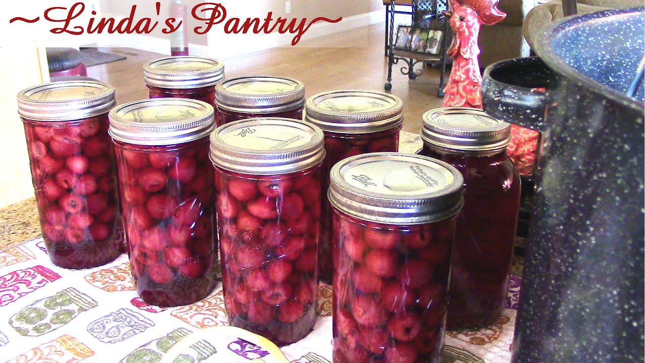 Canning Cherries In Juice With Linda's Pantry YouTube