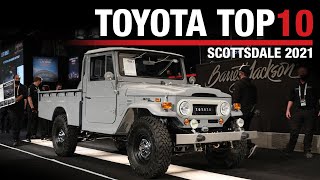 TOYOTA TOP 10: The marque’s bestselling Toyota offerings at the 2021 Scottsdale Auction