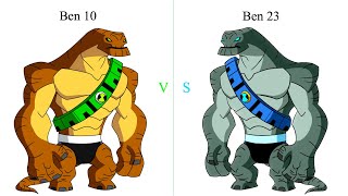 Ben 10 Vs Ben 23 Side By Side Comparison Part 2