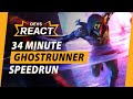 Ghostrunner Developers React to 34 Minute Speedrun