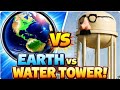 😶‍🌫️🧐🤯I Found Biggest Water Tower🗼on the Google maps and google Earth and #shorts #hrbro76 #trending