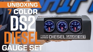 Unboxing | GlowShift 7 Color Series DS2 Triple Diesel Gauge Sets for Trucks