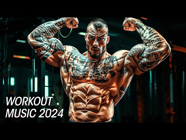 BEST WORKOUT MUSIC MIX 💪 AGGRESSIVE HIPHOP TRAP u0026 BASS 🔥 GYM MOTIVATION MUSIC 2024 class=