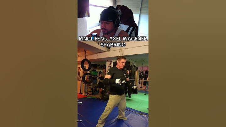SPARRING RINGLIFE Vs. AXEL WAGENER