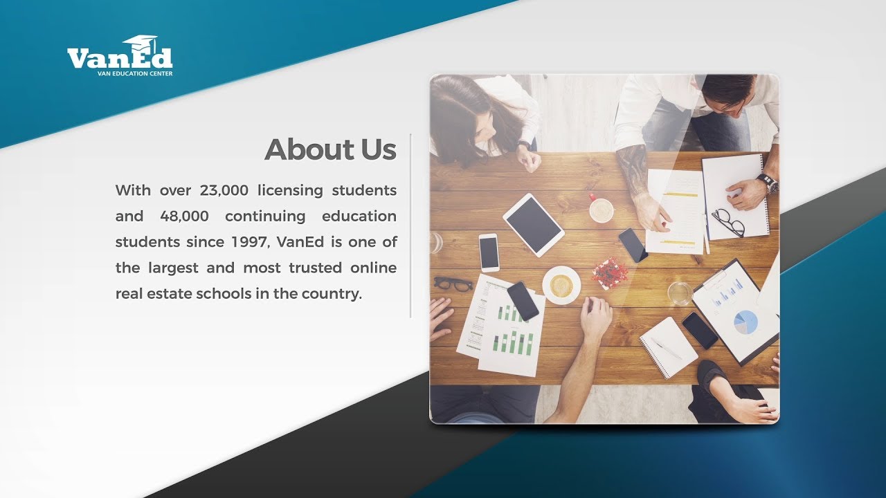 Who Is VanEd? Learn About Our Online Real Estate School! YouTube