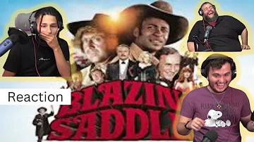 GEN Z WAS NOT READY FOR THIS!! | BLAZING SADDLES (1974) Movie Reaction *FIRST TIME WATCHING* Re-up