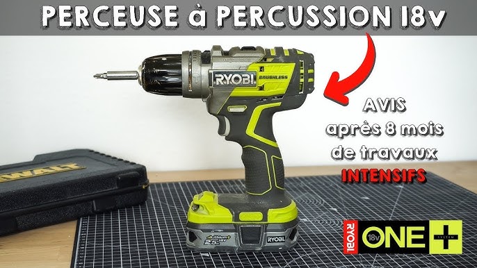 Test Perceuse-visseuse sans fil 18V RDD18-0 RYOBI (avis) 