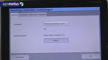 Voertuigprofiel wisselen - Trimble FmX display / FmX Plus