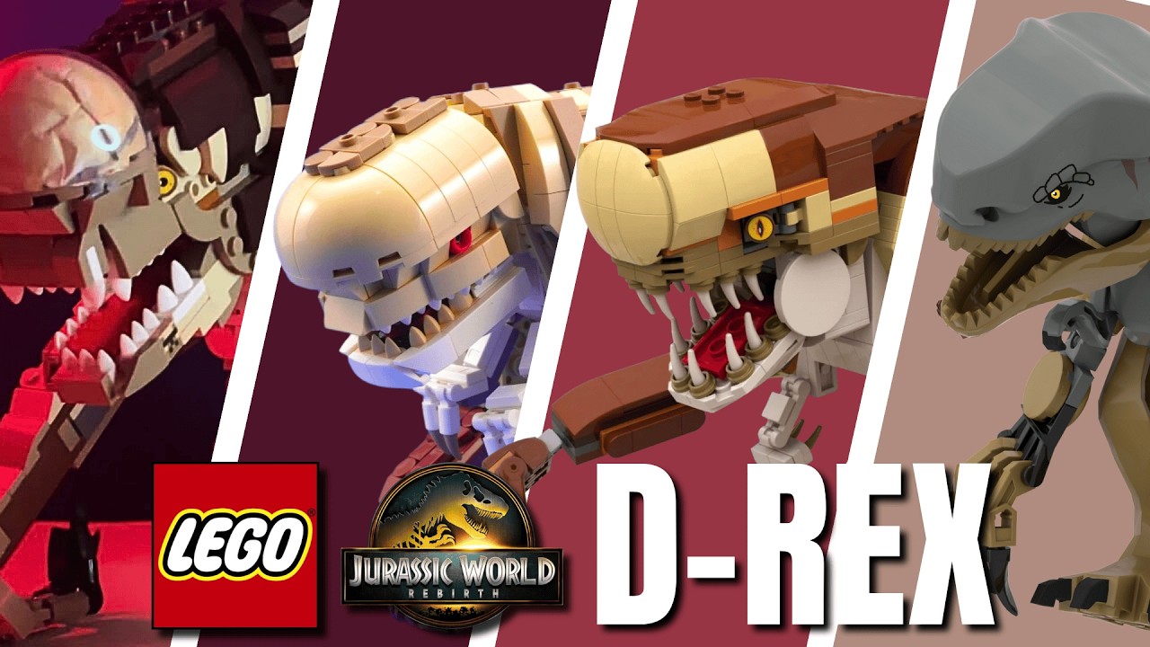 Die 10 coolsten LEGO D-Rex Ideen die du sehen musst!