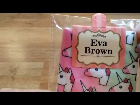 ankle-socks-with-cartoon-unicorn-pattern-unpacking-from-gearbest