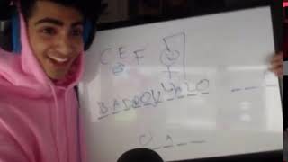 Skeppy, Badboyhalo and A6d play hangman screenshot 2