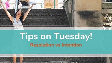 Resolution vs Intention