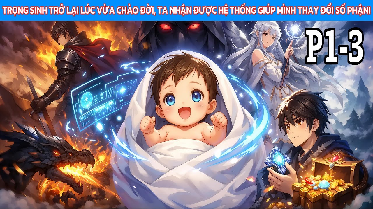 [P1-3] TRỌNG SINH TRỞ LẠI LÚC VỪA CHÀO ĐỜI, TA NHÂN ĐƯỢC HỆ THỐNG GIÚP MÌNH THAY ĐỔI SỐ PHẬN