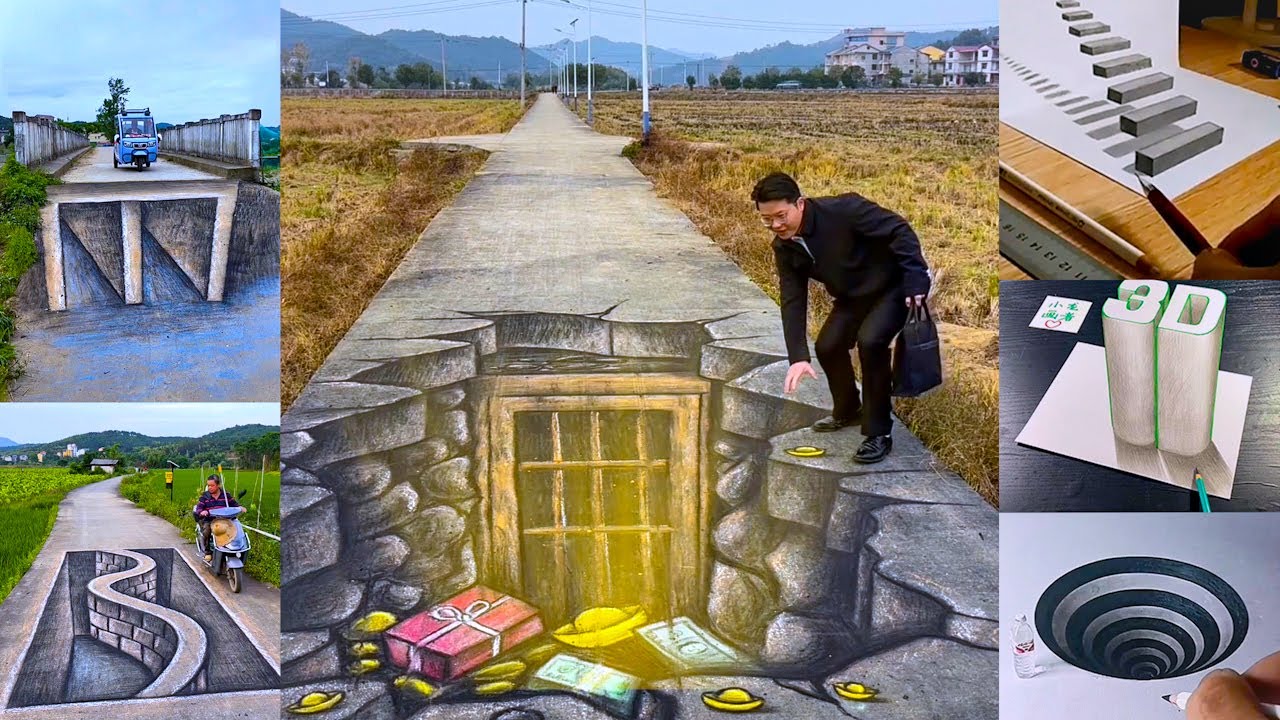 Amazing 3D Street Art That Looks Completely Real