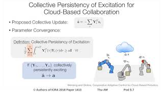 Cooperative Adaptive Control for Cloud-Based Robotics