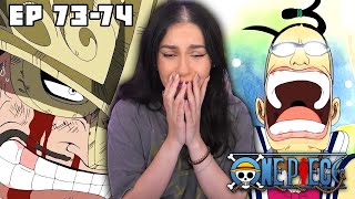 Mr.3!!!│ONE PIECE Episode 73-74 REACTION