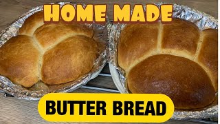 HOME MADE BUTTER BREAD | EASY BREAD RECIPE // EFE FOOD KITCHEN screenshot 4