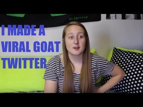 Tabitha the Goat Twitter Account - YouTube