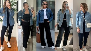OUTFITS CON PANTALONES NEGROS: COMBINACIONES ELEGANTES Y MODERNAS QUE SIEMPRE FUNCIONAN 🖤✨