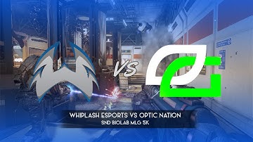 WhipLash vs OpTic Nation | MLG 5k Game #2 Bio Lab SnD | COME BACK!