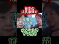 日本の成長停滞を他責する政治家にひろゆきがツッコむ#政治 #アベプラ #西村博之