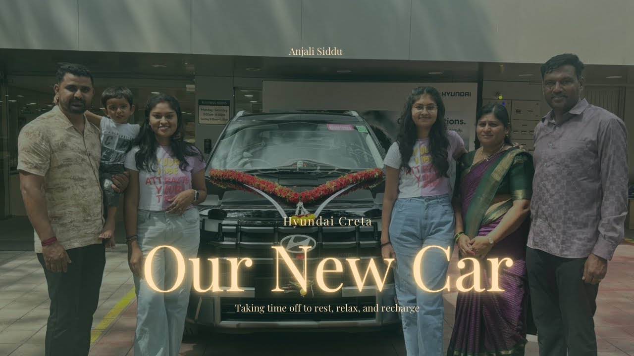 Finally Our New Car Delivery 🤩🥳 || ಹೊಸ ಕಾರ್ ಆದ್ರೆ ಮನೆಗೆ ತರೋಕೆ ಆಗ್ಲಿಲ್ಲಾ😒 || ಅಂಜಲಿ ಸಿದ್ದು
