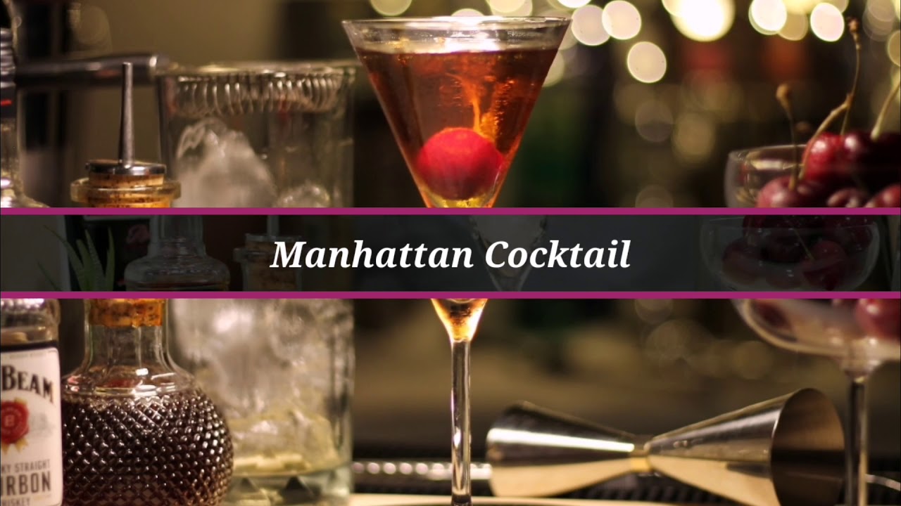 How to Mix Manhattan Cocktail Cocktail Recipe Drink At Home You
