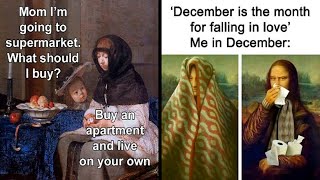 Sarcastic Classical Memes That Transform Old Art Into Hilarious Modern Jokes || Funny Daily