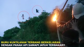 PENAMPAKAN KUNTILANAK TERBANG KELUAR SAAT MAGRIB!! BIKIN RESAH DI PANAH API SAMPAI JATUH TERBAKAR!!