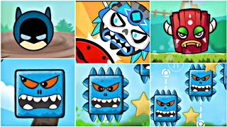 Red Roller Ball - Angry Ball - Red Ball Adventure - Red Ball Gameplay - Fight Bosses screenshot 2
