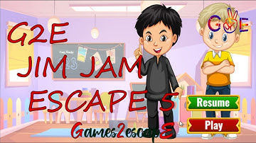G2E Jim Jam Escape 5 Walkthrough