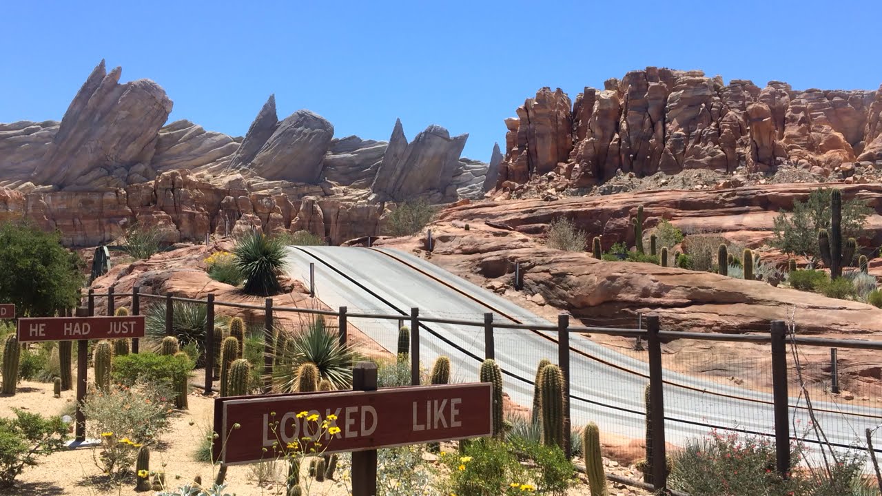 Radiator Springs Racers Cars Land Full Ride POV Disney California Adventure Park YouTube