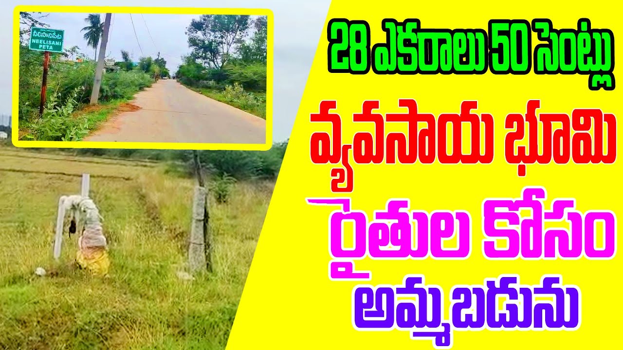 28 Acre 50 Cents Land For Sale | Agricultural Land Sale For Farmers