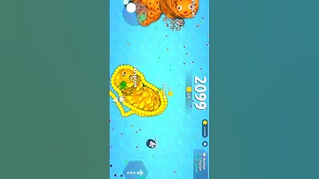 Epic snake io gameplay 😱 HC Gamer is hacker dengerous gameplay 😱 #snakeio #gaming #wormszone #shorts