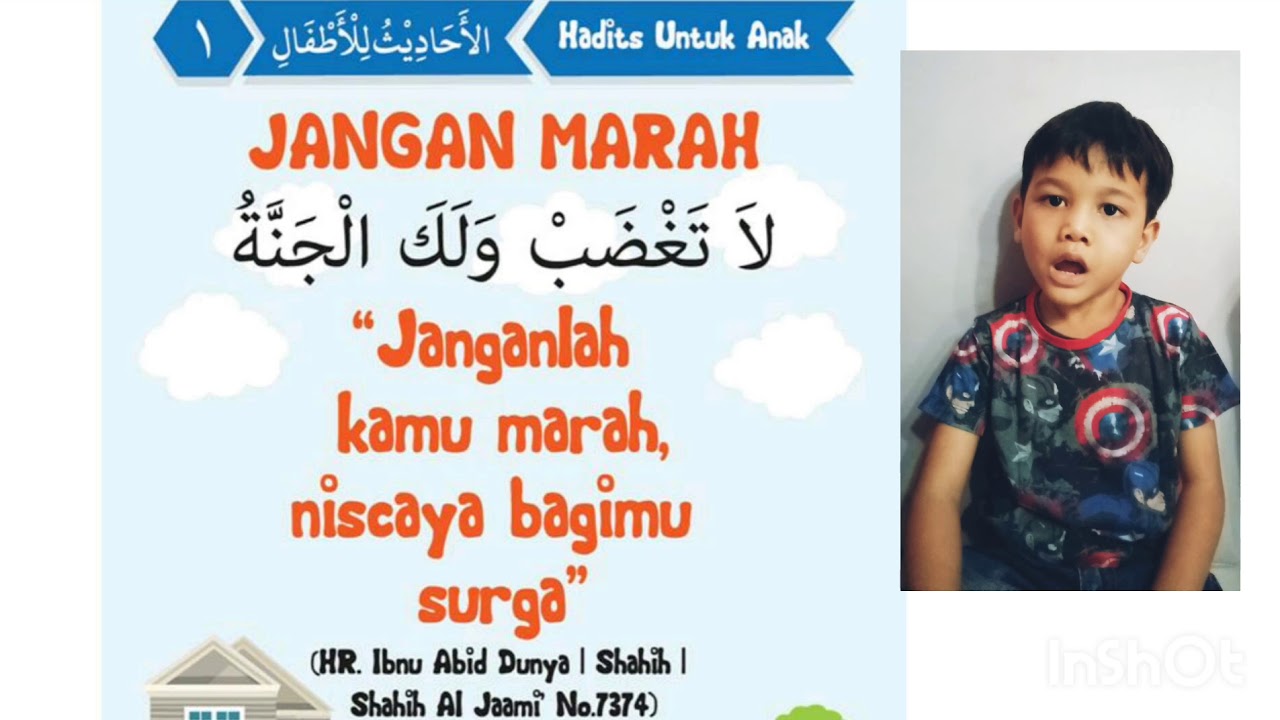 Hadits Larangan Marah Anak Tk Youtube