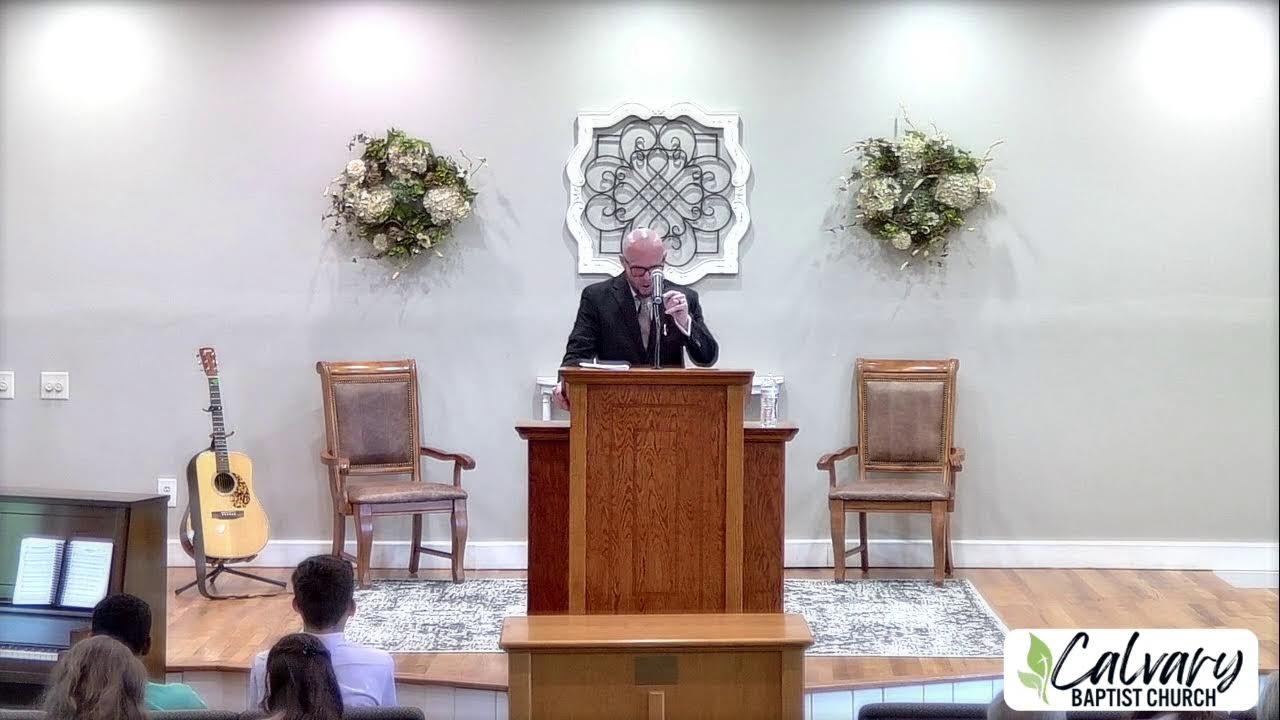 Calvary Baptist Church Services - YouTube