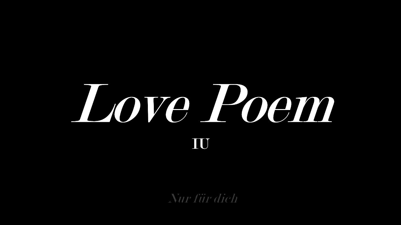♪ Love Poem - IU 【GERMAN/DEUTSCH KPOP COVER】