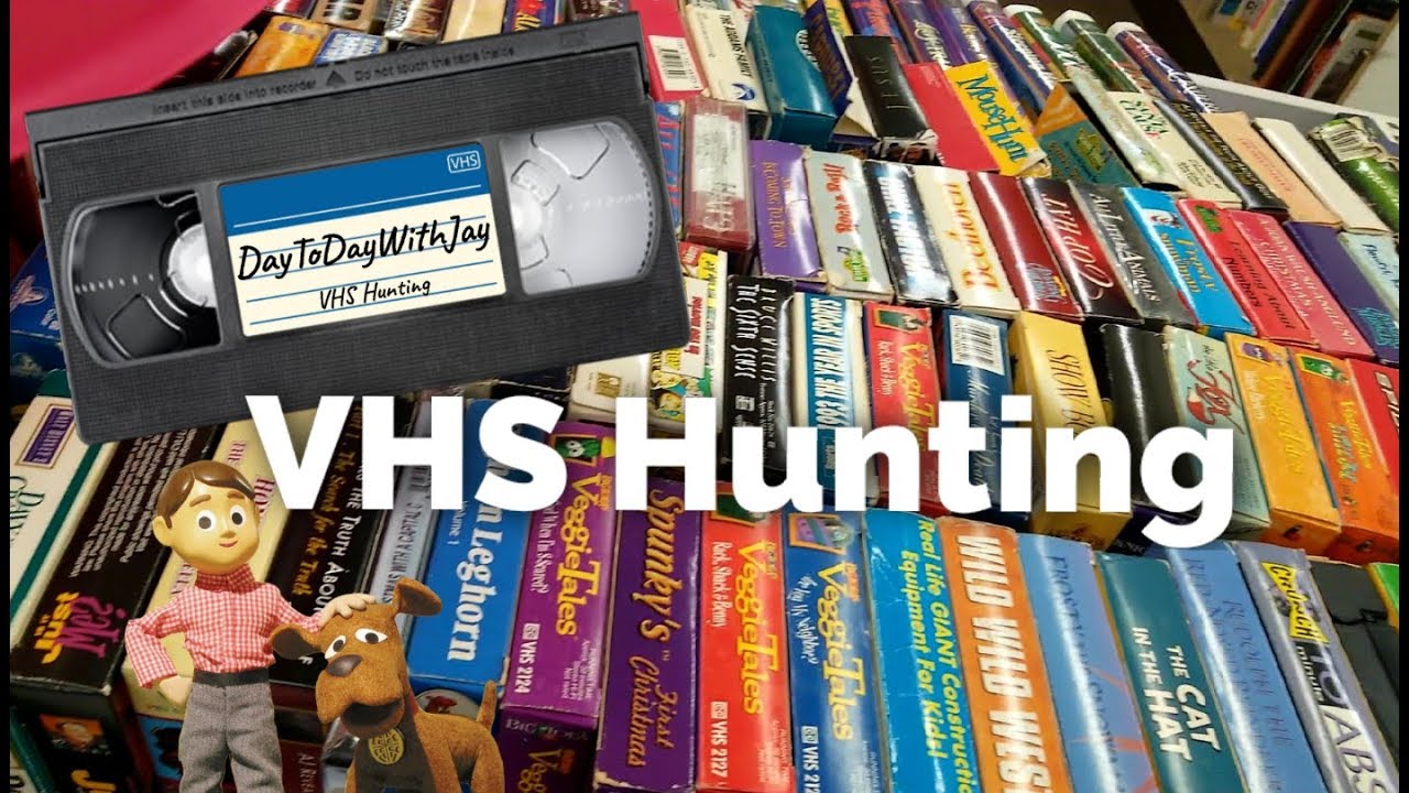 VHS Hunting - 2 for 25 Cents! Cartoons and more!