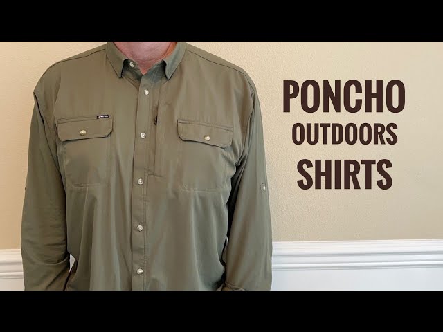 Poncho Outdoors Fishing (Hiking) Shirt 