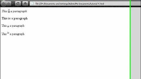 HTML Tutorial 4 in Urdu(English Subtitles): Text formatting, line breaks and horizontal rules.mp4