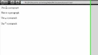 HTML Tutorial 4 in Urdu(English Subtitles): Text formatting, line breaks and horizontal rules.mp4