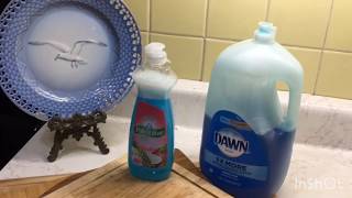 تعلمي كيف توفرين زاهي الصحون وفكرة تنظيف لوح التقطيع(التختة) فيديو مفيد جدا عن التوفير المنزلي