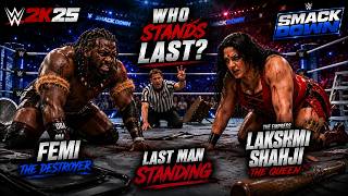 🔴 WWE 2K25 LIVE | Extreme Rules Match Tonight- Oba femi vs Lakshmi Shahji 48
