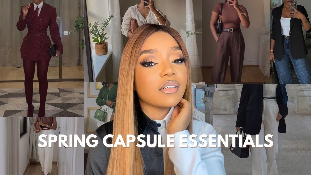 Essential You Need for Your Spring Capsule Wardrobe