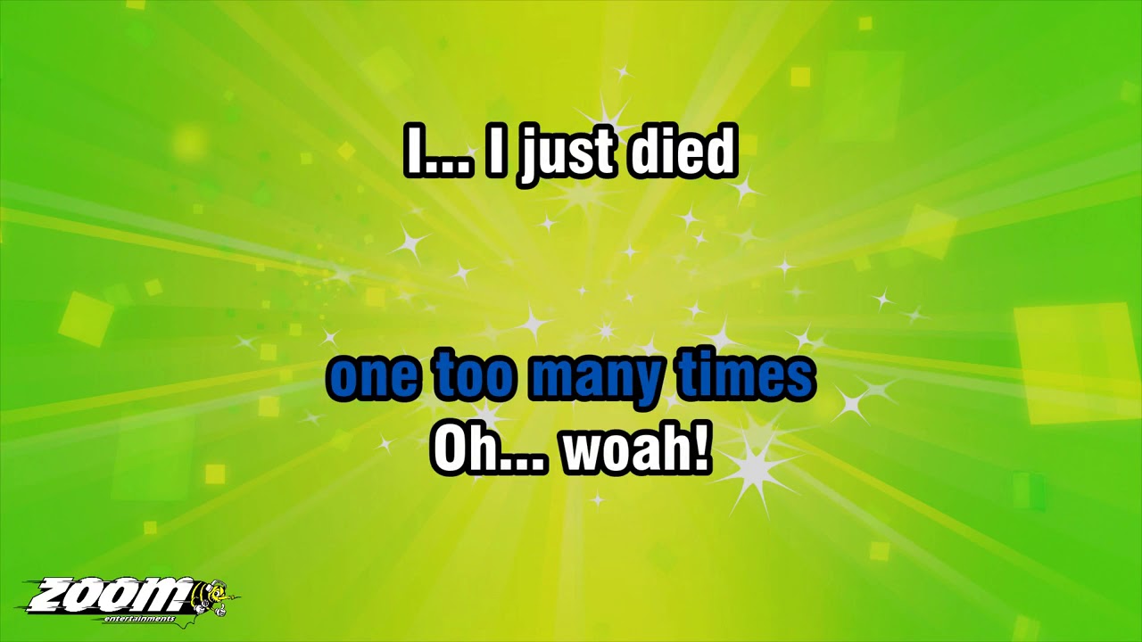 Cutting Crew - (I Just) Died In Your Arms - Karaoke Version from Zoom Karaoke