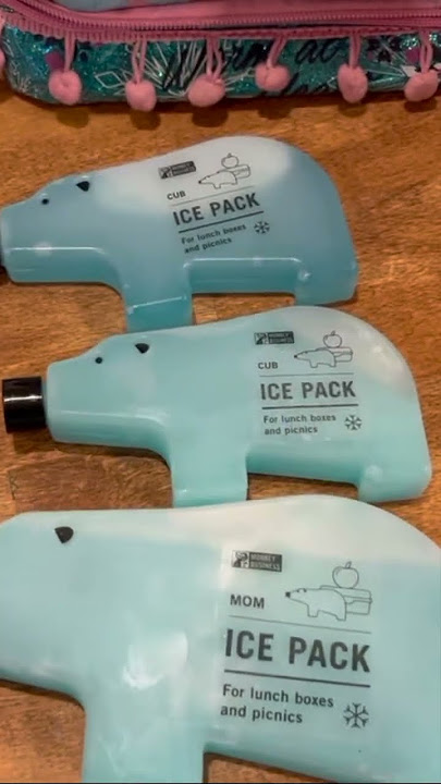 Blue Bear Family Ice Packs