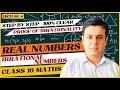 Revisiting Irrational numbers – Proof of Irrationality (Step by Step) – Real Numbers – Class 10 Math