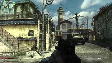 MW3 Game 440 TDM Fallen Loss 19-18 MP9 Gameplay